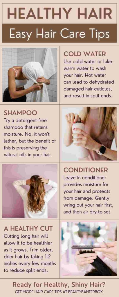 Healthy Hair Care Tips - Expert Advice for Strong and Beautiful Hair.