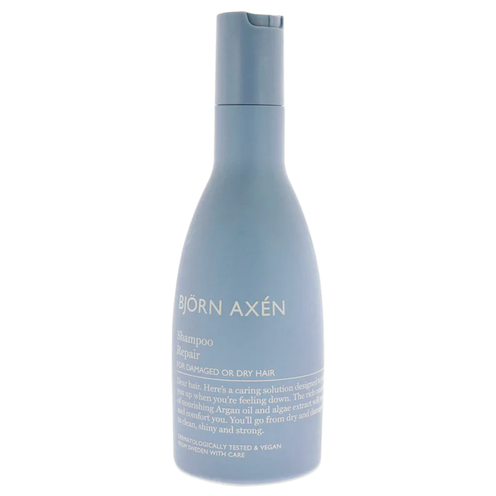 Unisex Repair Shampoo - A bottle of shampoo specially formulated for repairing damaged hair