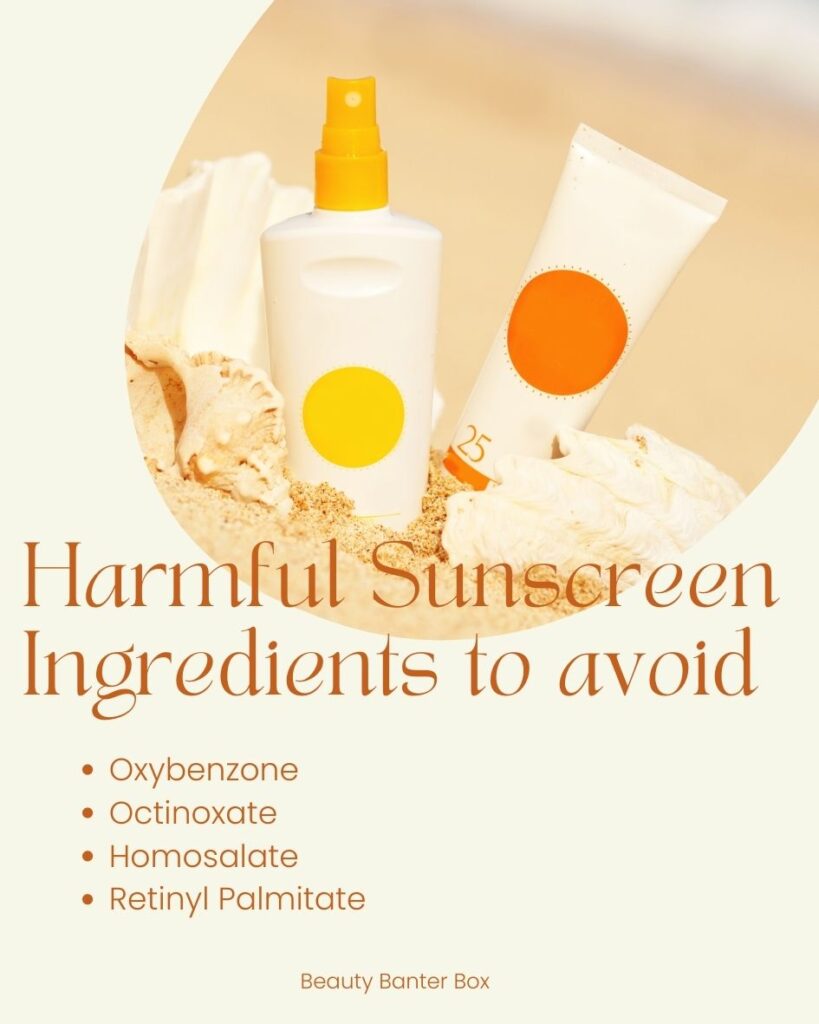 Stay informed and protect your skin by learning about harmful ingredients to avoid in sunscreen.