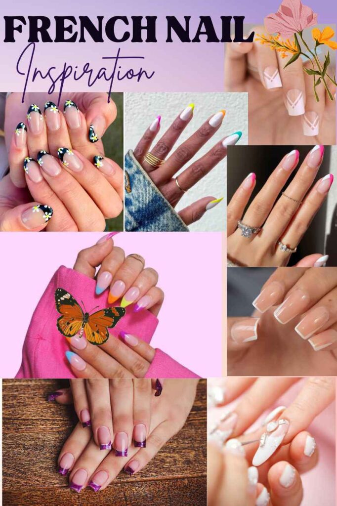 Artistic French Nails: Drawing Inspiration from Various Styles