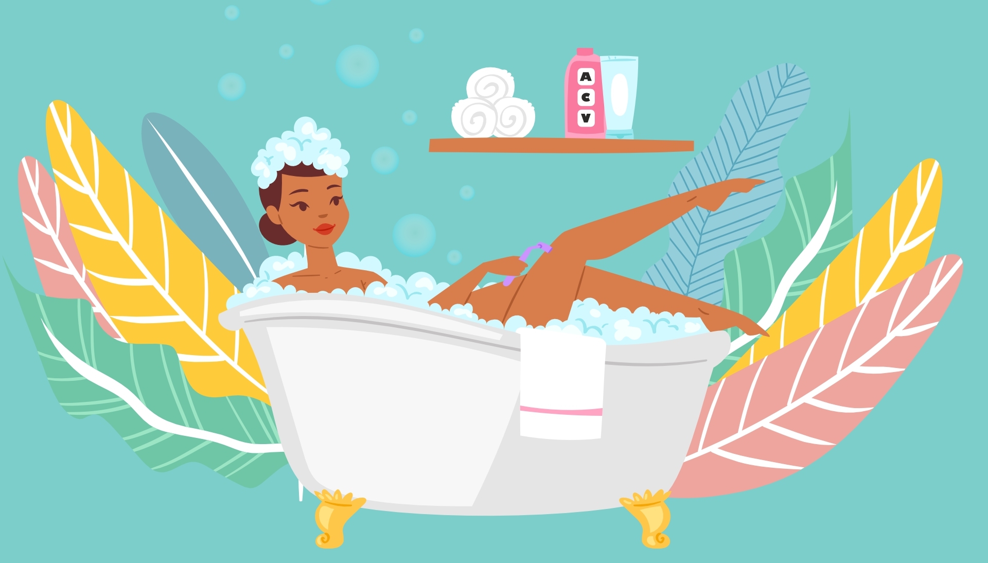 Ultimate Benefits Of Apple Cider Vinegar (ACV) Baths