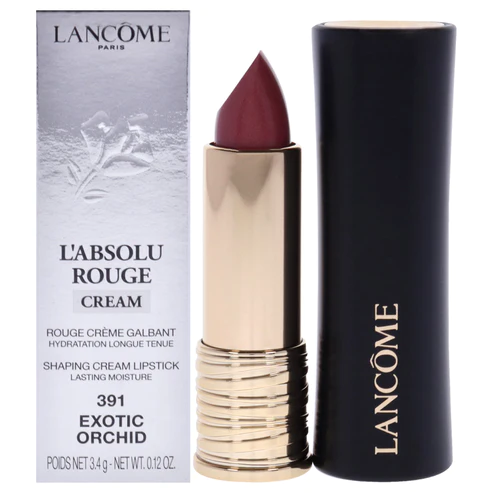 Lancôme's LAbsolu Rouge Cream Lipstick for Women